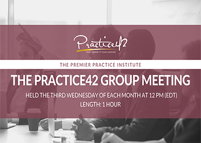 Practice42 Group Meeting – August 2020